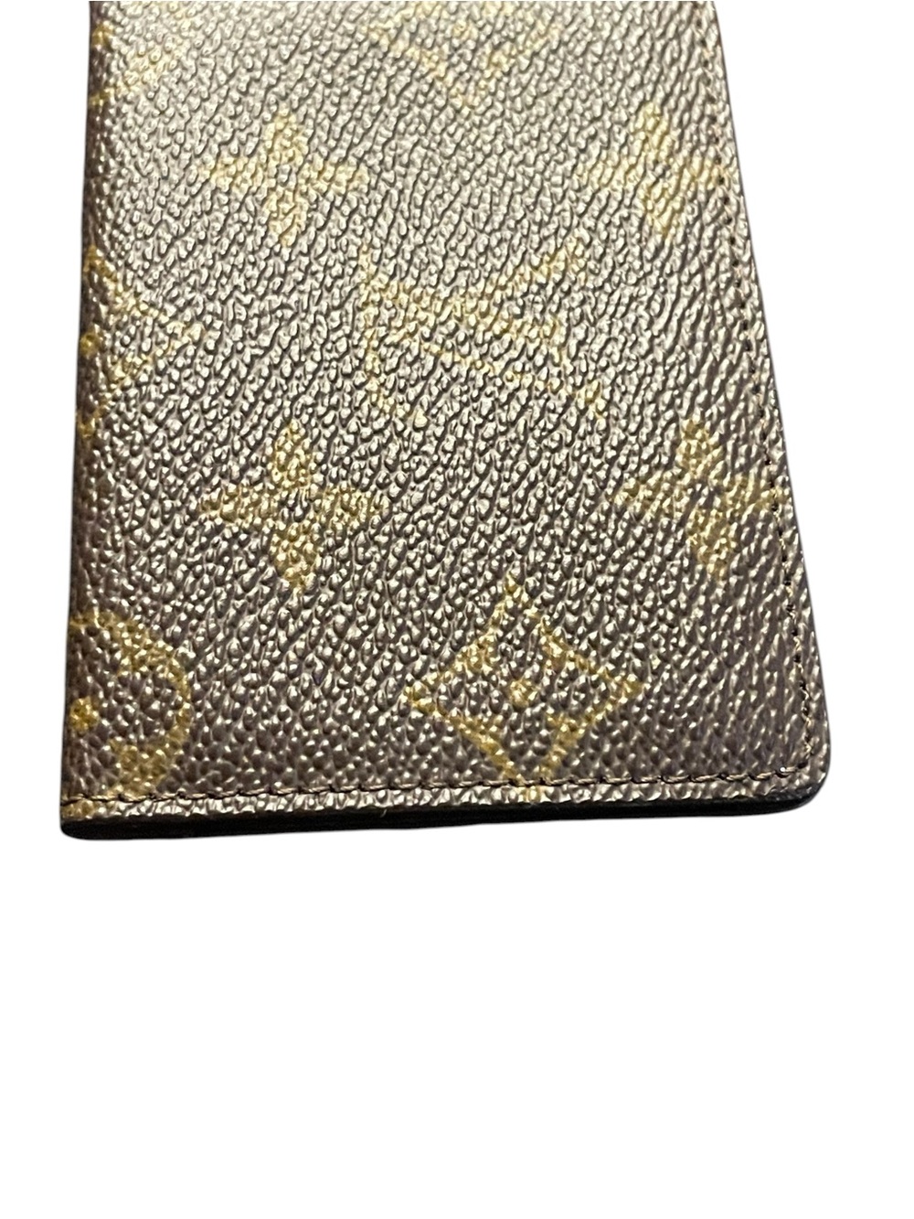 Louis Vuitton Monogram Bundle: Pochette Cles Key Pouch & Vintage Pass ID Holder - Picture 7 of 11